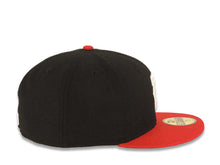 Load image into Gallery viewer, Minnesota Twins New Era MLB 59FIFTY 5950 Fitted Cap Hat Black Crown Red Visor White Logo