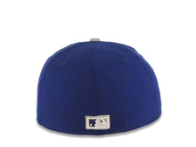 Load image into Gallery viewer, Brooklyn Dodgers New Era MLB 59FIFTY 5950 Cap Hat Royal Blue Crown Gray Visor Gray/White Retro Text Logo