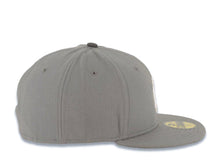 Load image into Gallery viewer, New York Yankees New Era MLB 59FIFTY 5950 Fitted Cap Hat Gray Crown Gray Visor White Logo