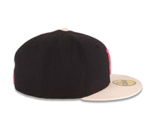 Load image into Gallery viewer, Los Angeles Dodgers New Era MLB 59FIFTY 5950 Fitted Cap Hat Dark Navy Blue Crown White Visor Magenta Logo