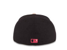 Load image into Gallery viewer, Los Angeles Dodgers New Era MLB 59FIFTY 5950 Fitted Cap Hat Dark Navy Blue Crown White Visor Magenta Logo