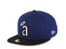 Load image into Gallery viewer, Los Angeles Anaheim Angels New Era MLB 59FIFTY 5950 Fitted Cap Hat Royal Blue Crown Black Visor White/Black Halo Logo