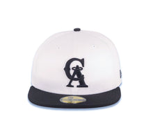 Load image into Gallery viewer, California Anaheim Angels New Era MLB 59FIFTY 5950 Fitted Cap Hat White Crown Black Visor Black/White Logo