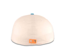 Load image into Gallery viewer, Los Angeles Dodgers New Era MLB 59FIFTY 5950 Fitted Cap Hat White Crown Turquoise Visor Neon Orange Logo