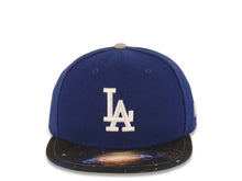 Load image into Gallery viewer, Los Angeles Dodgers New Era MLB 59FIFTY 5950 Fitted Cap Hat Royal Blue Crown Galaxy Visor Team Color Logo