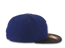 Load image into Gallery viewer, Los Angeles Dodgers New Era MLB 59FIFTY 5950 Fitted Cap Hat Royal Blue Crown Galaxy Visor Team Color Logo