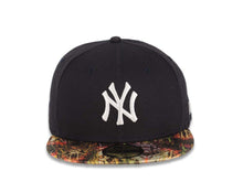 Load image into Gallery viewer, New York Yankees New Era MLB 59FIFTY 5950 Fitted Cap Hat Navy Blue Crown Snake Skin Visor White Logo