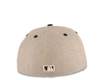 Load image into Gallery viewer, Arizona Diamondbacks New Era MLB 59FIFTY 5950 Fitted Cap Hat Heather Gray Crown Black Visor Black/White Logo