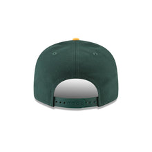 Load image into Gallery viewer, Oakland Athletics New Era MLB 9FIFTY 950 Snapback Cap Hat Green Crown Yellow Visor White Logo