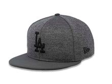 Load image into Gallery viewer, Los Angeles Dodgers New Era MLB 9FIFTY 950 Snapback Shadow Tech Cap Hat Gray Crown Dark Gray Visor Black Logo