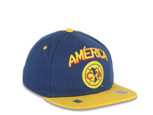 Load image into Gallery viewer, (Youth) Club America Liga MX 59FIFTY 5950 Kid Fitted Cap Hat Navy Blue Crown Yellow Visor Team Color Logo