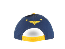 Load image into Gallery viewer, (Youth) Club America Liga MX 59FIFTY 5950 Kid Fitted Cap Hat Navy Blue Crown Yellow Visor Team Color Logo