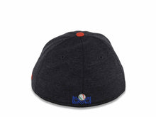Load image into Gallery viewer, Aguilas de Mexicali New Era 39THIRTY 3930 Flexfit Cap Hat Navy Crown Red Visor Red/White Logo Peek