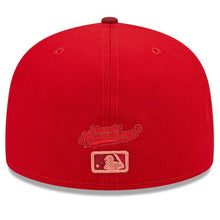 Load image into Gallery viewer, New York Yankees New Era MLB 59FIFTY 5950 Fitted Cap Hat Red Crown Cardinal Visor White Logo Green UV (Big League Chew)