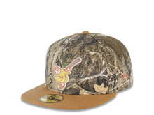 Load image into Gallery viewer, San Diego Padres New Era MLB 59FIFTY 5950 Fitted Cap Hat Real Tree Edge Crown Bronze Visor Metallic Gold Friar Logo Petco Park Side Patch