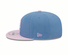 Load image into Gallery viewer, Chicago White Sox New Era MLB 9FIFTY 950 Snapback Cap Hat Dark Sky Blue Crown Pink Visor Pink/White Logo (2-Tone Color Pack)