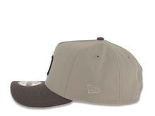 Load image into Gallery viewer, San Diego Padres New Era MLB 9FORTY 940 Adjustable A-Frame Cap Hat Gray Crown Dark Gray Visor White/Black Logo 40th Anniversary Side Patch Gray UV