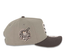 Load image into Gallery viewer, San Diego Padres New Era MLB 9FORTY 940 Adjustable A-Frame Cap Hat Gray Crown Dark Gray Visor White/Black Logo 40th Anniversary Side Patch Gray UV