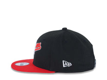Load image into Gallery viewer, (Youth) Los Angeles Dodgers New Era MLB 9FIFTY 950 Kid Snapback Cap Hat Black Crown Red Visor Green/White/Red Script/Text Logo Mexico Flag Side Patch