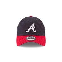 Load image into Gallery viewer, Atlanta Braves New Era MLB 9TWENTY 920 Adjustable Cap Hat Navy Blue Crown Red Visor White Logo