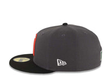 Load image into Gallery viewer, Mexico New Era WBC 59FIFTY 5950 Fitted Cap Hat Dark Gray Crown Black Visor Team Color Logo