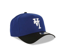 Load image into Gallery viewer, Los Angeles Dodgers New Era MLB 9FORTY 940 Adjustable A-Frame Cap Hat Royal Blue Crown Black Visor White Upside Down Logo Gray UV