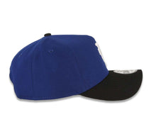 Load image into Gallery viewer, Los Angeles Dodgers New Era MLB 9FORTY 940 Adjustable A-Frame Cap Hat Royal Blue Crown Black Visor White Upside Down Logo Gray UV