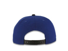 Load image into Gallery viewer, Los Angeles Dodgers New Era MLB 9FIFTY 950 Snapback Cap Hat Royal Blue Crown Black Visor White Upside Down Logo 60th Anniversary Side Patch Gray UV