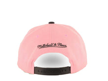 Load image into Gallery viewer, Inter Miami Mitchell & Ness Snapback Cap Hat Pink Crown Black Visor Black Text Logo The Herons (Tail Sweep)