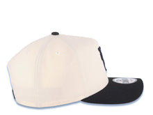 Load image into Gallery viewer, Los Angeles Dodgers New Era MLB 9FORTY 940 Adjustable A-Frame Cap Hat Cream Crown Black Visor Black Upside Down Logo Gray UV