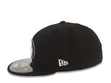Load image into Gallery viewer, San Francisco 49ers New Era 59FIFTY 5950 Fitted Cap Hat Black Crown/Visor Team Color Logo Super Bowl Side Patch