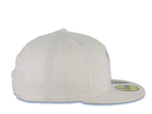 Load image into Gallery viewer, Oakland Raiders New Era NFL 59FIFTY 5950 Fitted Cap Hat White Crown/Visor Gray Logo