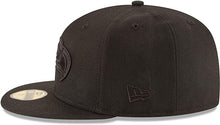 Load image into Gallery viewer, Seattle Seahawks New Era NFL 59FIFTY 5950 Fitted Cap Hat Black Crown/Visor Black Logo