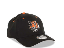 Load image into Gallery viewer, Cincinnati Bengals New Era NFL 59FIFTY 39THIRTY 3930 Flexfit Cap Hat Black Crown/Visor Team Color Logo