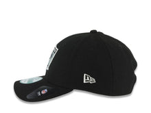 Load image into Gallery viewer, Raiders New Era NFL 9FORTY 940 Adjustable Velcro Cap Hat Black Crown/Visor Team Color Logo