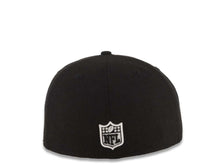 Load image into Gallery viewer, Las Vegas Raiders New Era 59FIFTY 5950 Fitted Cap Hat Black Crown/Visor Team Color Logo