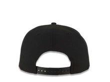 Load image into Gallery viewer, Las Vegas Raiders New Era 9FIFTY 950 Snapback Cap Hat Black Crown/Visor White Script/Text Logo Gray UV