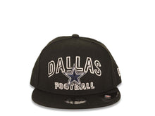 Load image into Gallery viewer, (Youth) Dallas Cowboys New Era NFL 9FIFTY 950 Snapback Kid Cap Hat Black Crown/Visor Team Color Logo (2020 Draft)