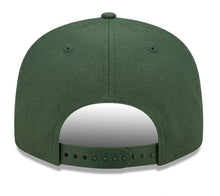 Load image into Gallery viewer, Green Bay Packers New Era NFL 9FIFTY 950 Snapback Cap Hat Green Crown/Visor Yellow/White Text Logo
