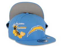 Load image into Gallery viewer, Los Angeles Chargers New Era NFL 9FIFTY 950 Snapback Cap Hat Sky Blue Crown/Visor Team Color Logo (Icon)