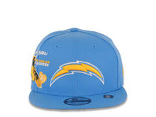Load image into Gallery viewer, Los Angeles Chargers New Era NFL 9FIFTY 950 Snapback Cap Hat Sky Blue Crown/Visor Team Color Logo (Icon)