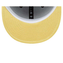 Load image into Gallery viewer, Los Angeles Chargers New Era NFL 59FIFTY 5950 Fitted Cap Hat Black Crown/Visor Metallic Gold/Black Logo