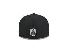 Load image into Gallery viewer, (Youth) Las Vegas Raiders New Era 59FIFTY 5950 Kid Fitted Cap Hat Black Crown/Visor Team Color Logo