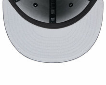 Load image into Gallery viewer, Raiders New Era 59FIFTY 5950 Fitted Cap Hat Black Crown/Visor Team Color Logo Once A Raider Always A Raider (2024 Draft)