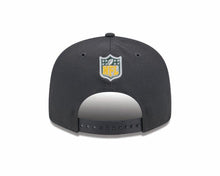 Load image into Gallery viewer, Green Bay Packers New Era NFL 9FIFTY 950 Snapback Cap Hat Dark Gray Crown/Visor Team Color Logo Go Pack Go (2024 Draft)