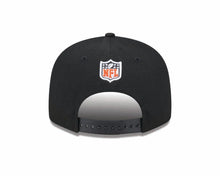 Load image into Gallery viewer, Cincinnati Bengals New Era NFL 9FIFTY 950 Snapback Cap Hat Black Crown/Visor Team Color Logo Who Dey! (2024 Draft)