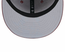 Load image into Gallery viewer, Commanders New Era 9FIFTY 950 Snapback Cap Hat Cardinal Crown/Visor Team Color Logo Established 1932 (2024 Draft)