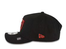 Load image into Gallery viewer, Las Vegas Raiders New Era 9FORTY 940 Adjustable A-Frame Cap Hat Black Crown/Visor Red/Black Logo