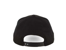 Load image into Gallery viewer, Raiders New Era 9FORTY 940 Adjustable A-Frame Cap Hat Black Crown/Visor White Script/Text Logo