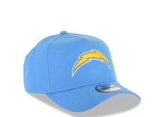 Load image into Gallery viewer, Los Angeles Chargers New Era NFL 9FORTY 940 Adjustable A-Frame Cap Hat Sky Blue Crown/Visor Team Color Logo